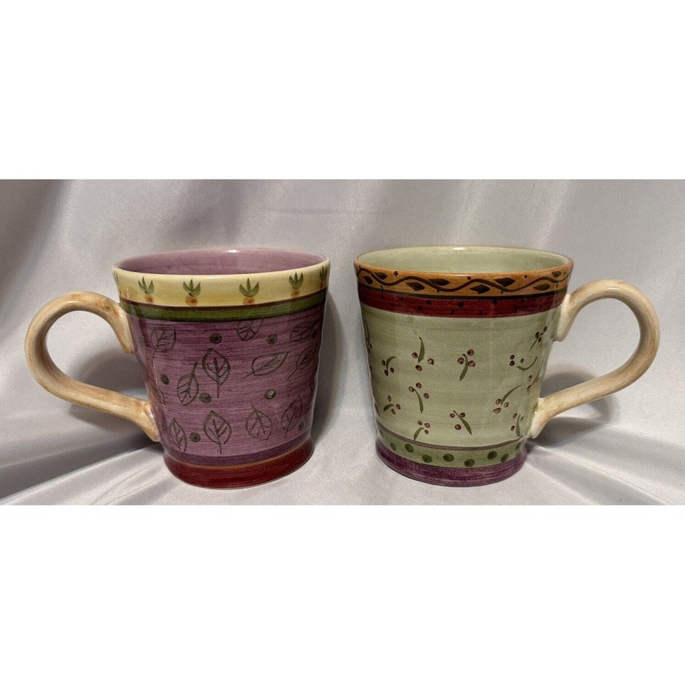 Culinary Arts Studio Collection Mug Lot 2 Mugs Julie Ingleman Designs